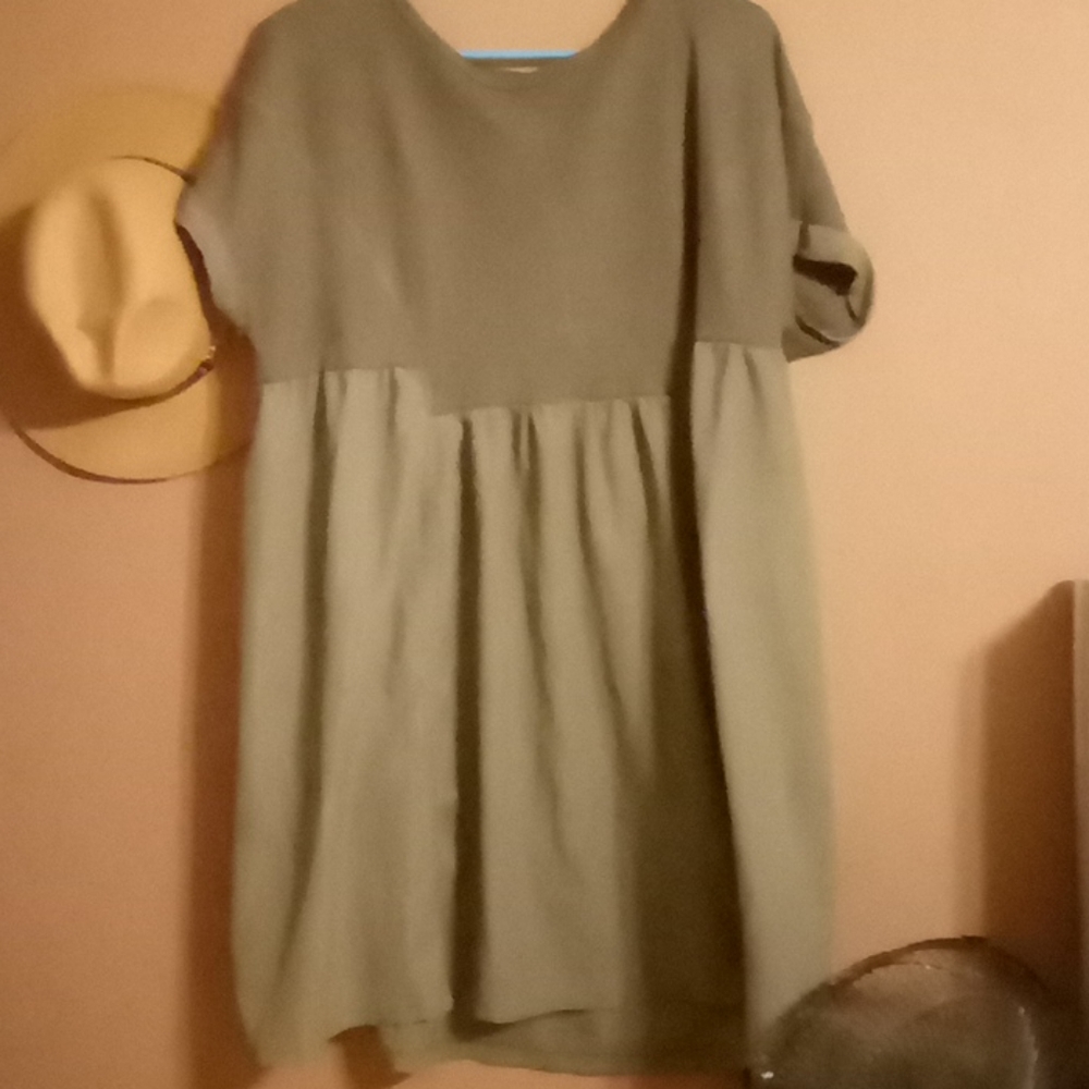 Green dress